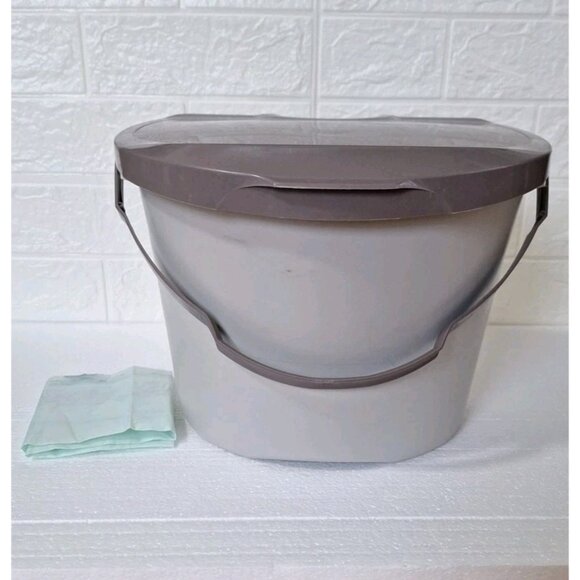 IPL Luup Gruuvy Series 7L Countertop/Under Sink FOOD WASTE BIN. - Picture 1 of 5